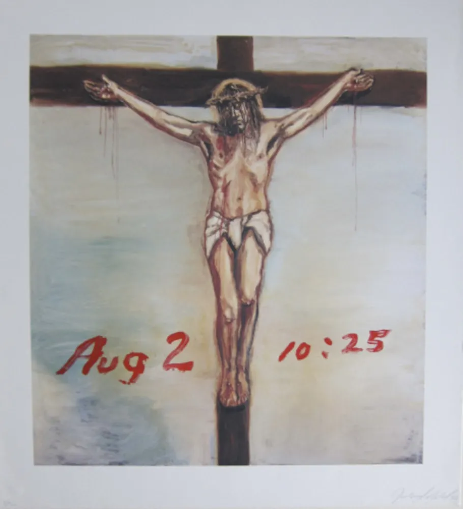 Литография Schnabel - Per non dimenticare