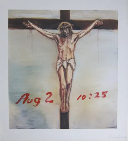 Литография Schnabel - Per non dimenticare