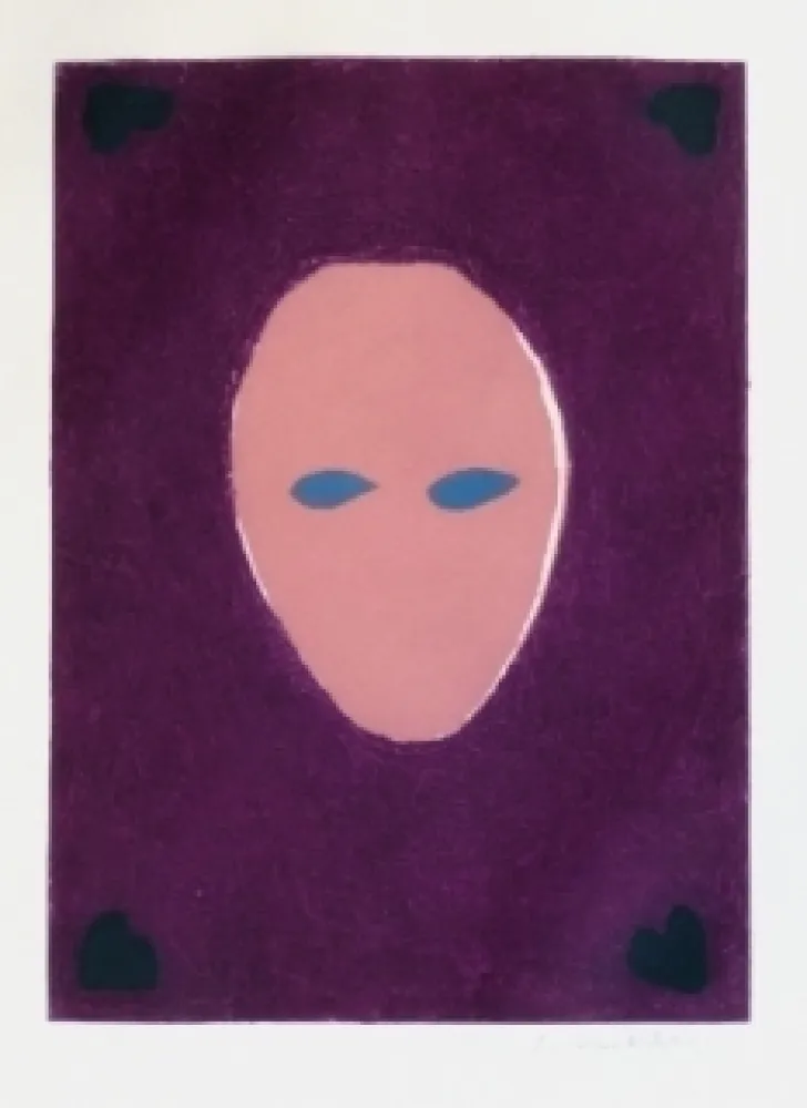 Гравюра Scholder - Mask of the Mystery Woman