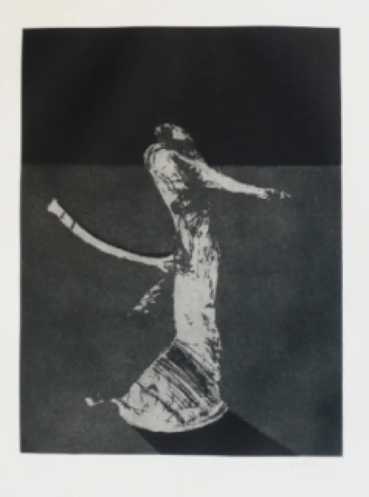 Гравюра Scholder - Mystery Portrait in Barcelona 1