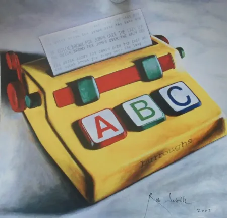 Сериграфия Scholte - Analfabeet