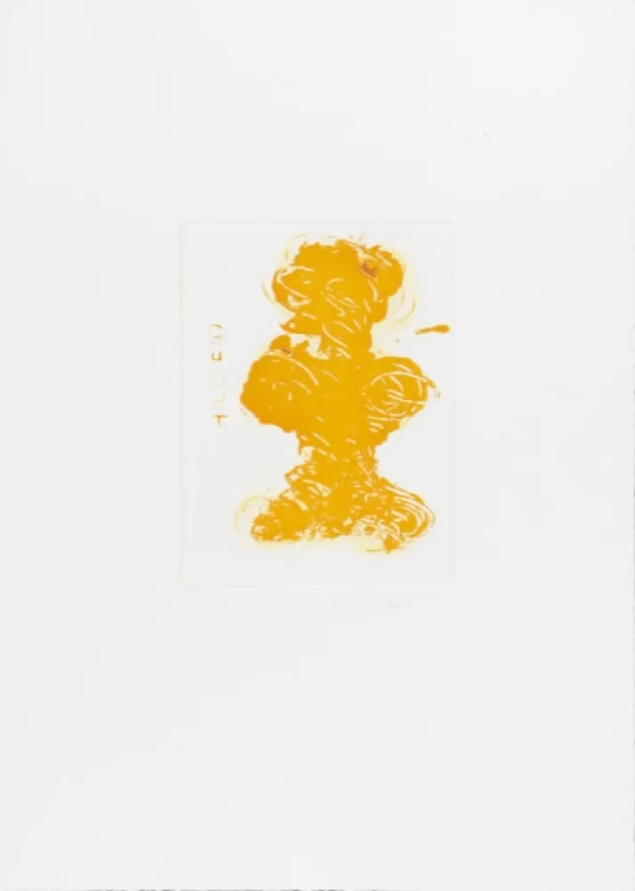 Офорт Schütte - GHOST, 2001 