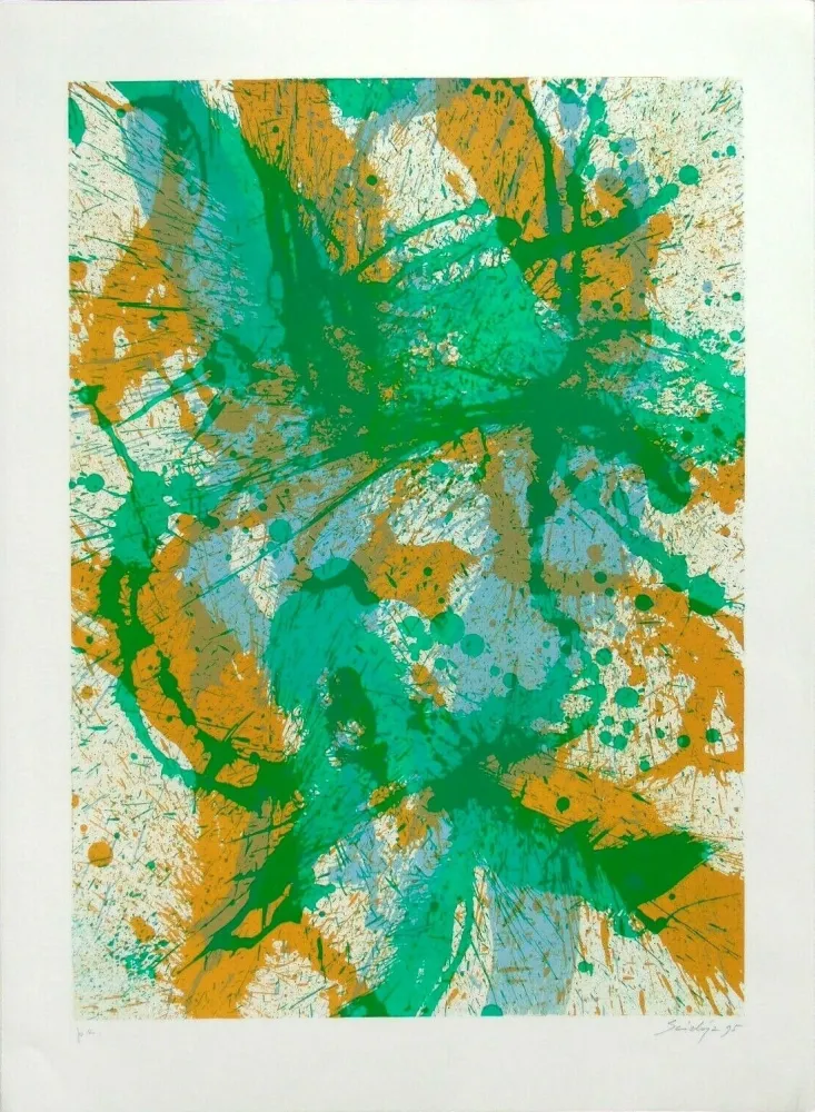 Сериграфия Scialoja - Composizione