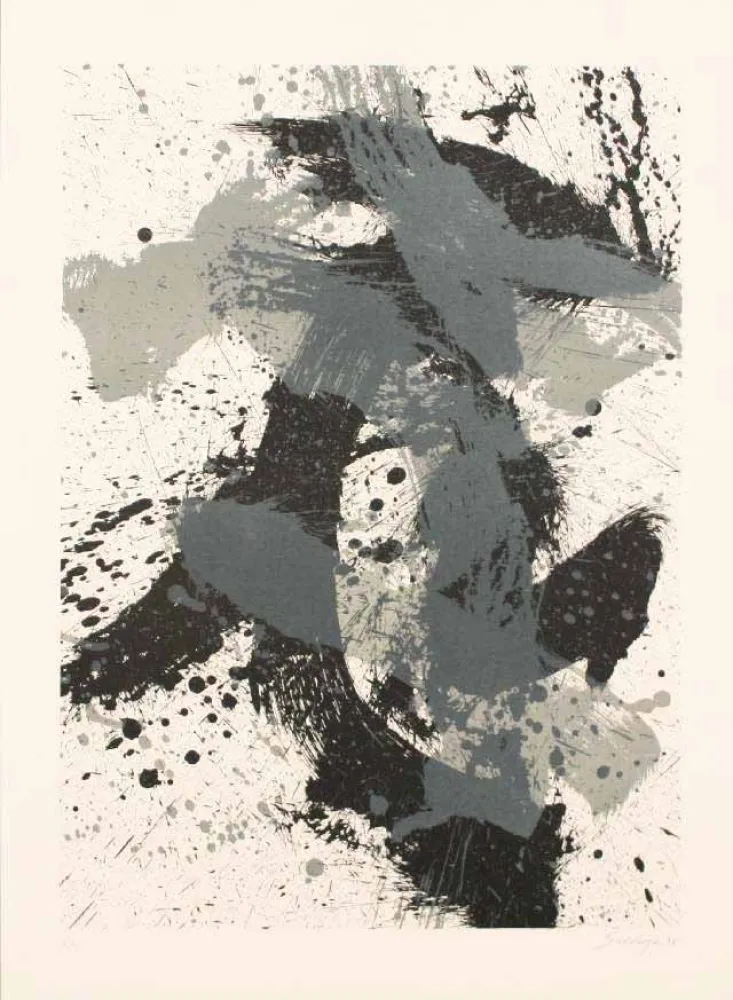 Литография Scialoja - GEOGRAFIA