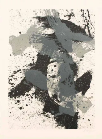 Литография Scialoja - GEOGRAFIA