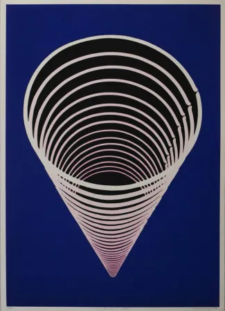 Линогравюра Scirpa - Untitled