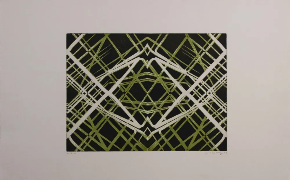 Офорт Scirpa - Untitled