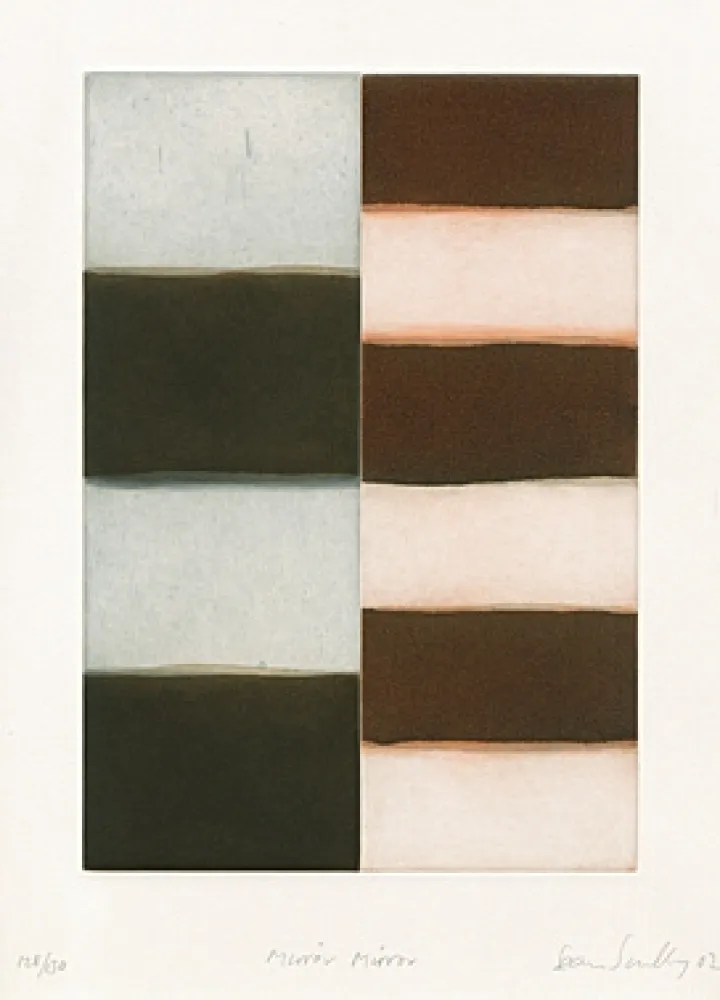 Офорт И Аквитанта Scully - Mirror Mirror