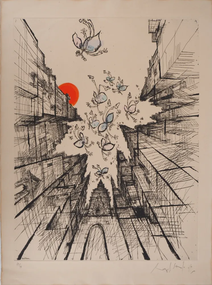 Гравюра Searle - Bad News