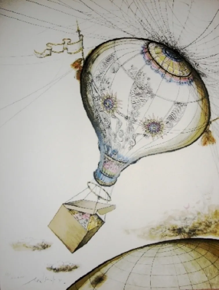 Литография Searle - It's in the wind