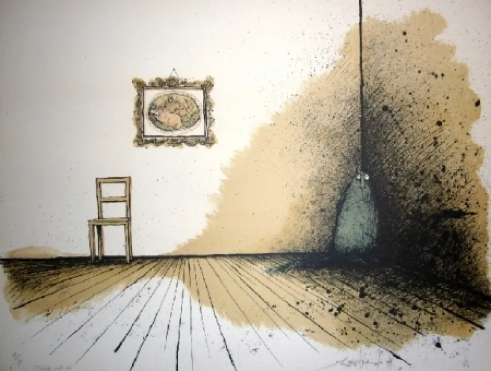 Литография Searle - Nobody wants me