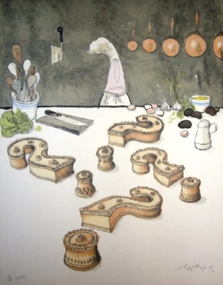 Литография Searle - Quo Vadis