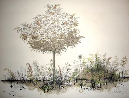 Литография Searle - The Stranger