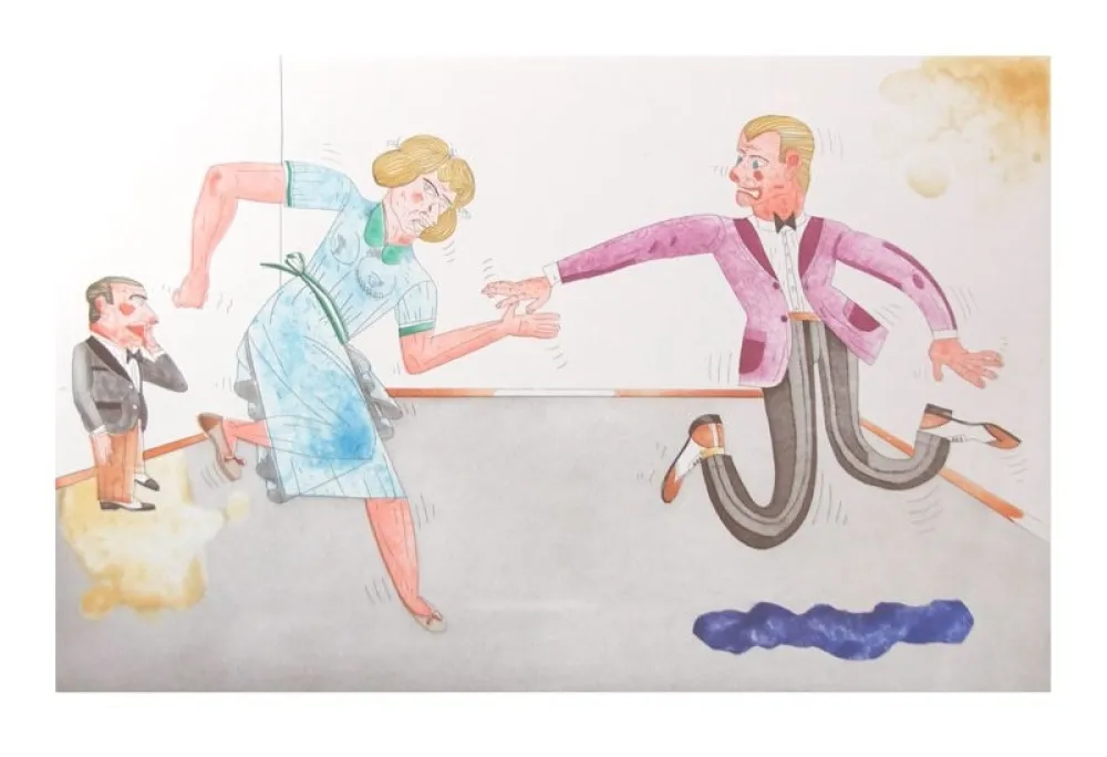 Офорт И Аквитанта Segui - BE-BOP