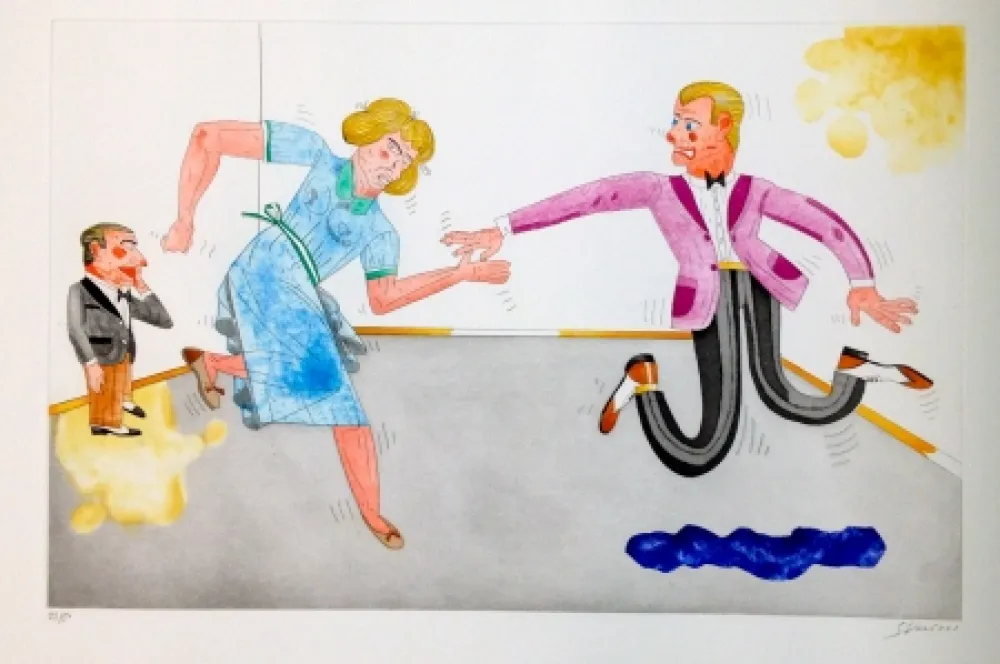 Офорт И Аквитанта Segui - Be-bop