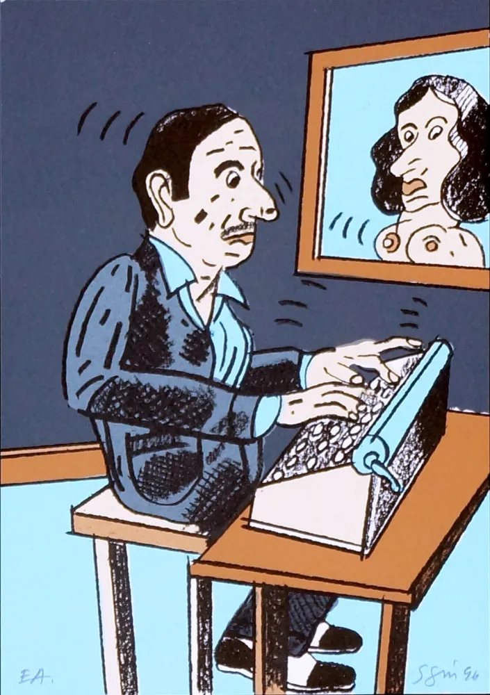 Литография Segui - Dractylo