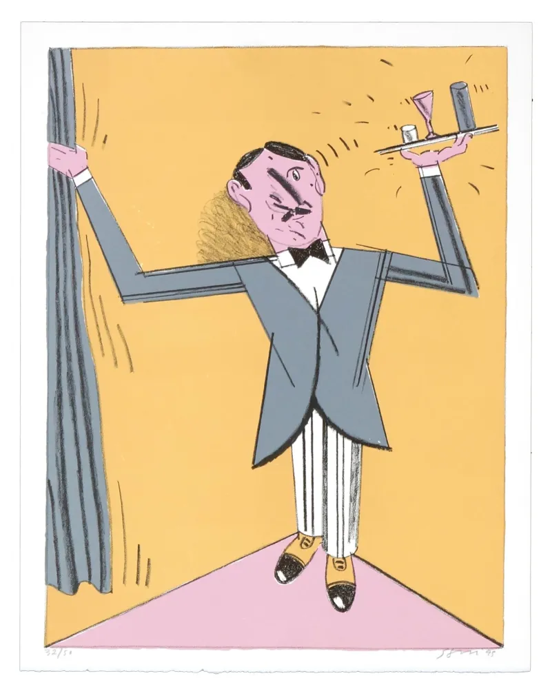 Литография Segui - Garçon