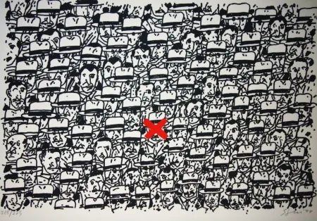 Литография Segui - Pour le peuple africain