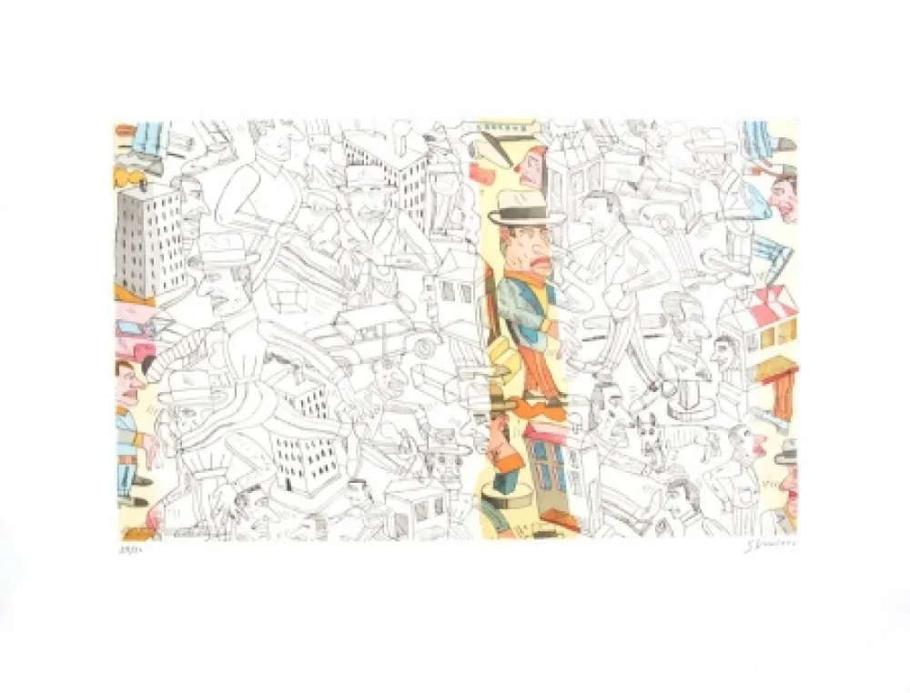 Офорт И Аквитанта Segui - Rayos de sol