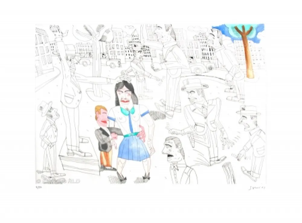 Офорт И Аквитанта Segui - Relacíon con sentimientos