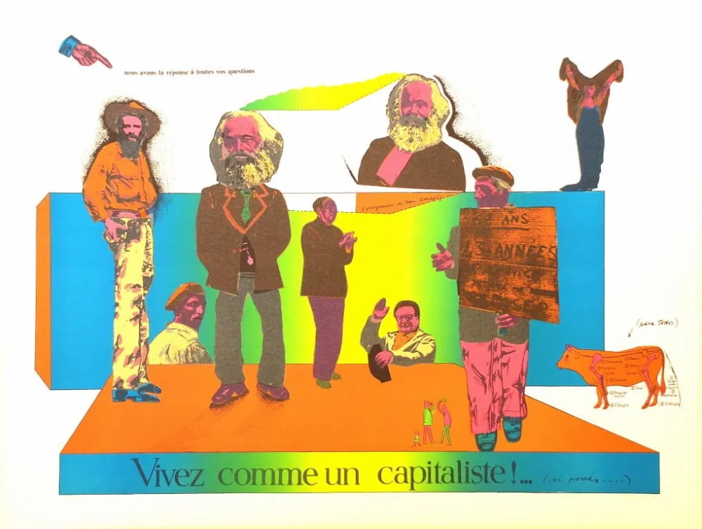 Литография Segui - Sans Démagogie