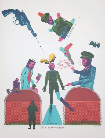 Литография Segui - Sans Démagogie