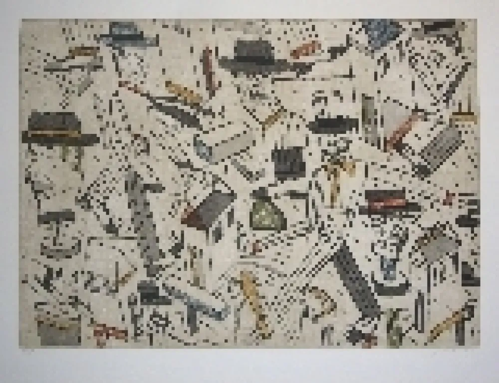 Акватинта Segui - Sans titre