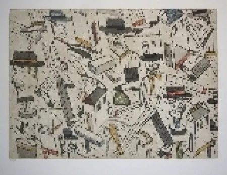 Акватинта Segui - Sans titre