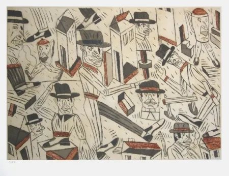 Офорт Segui - Sans titre