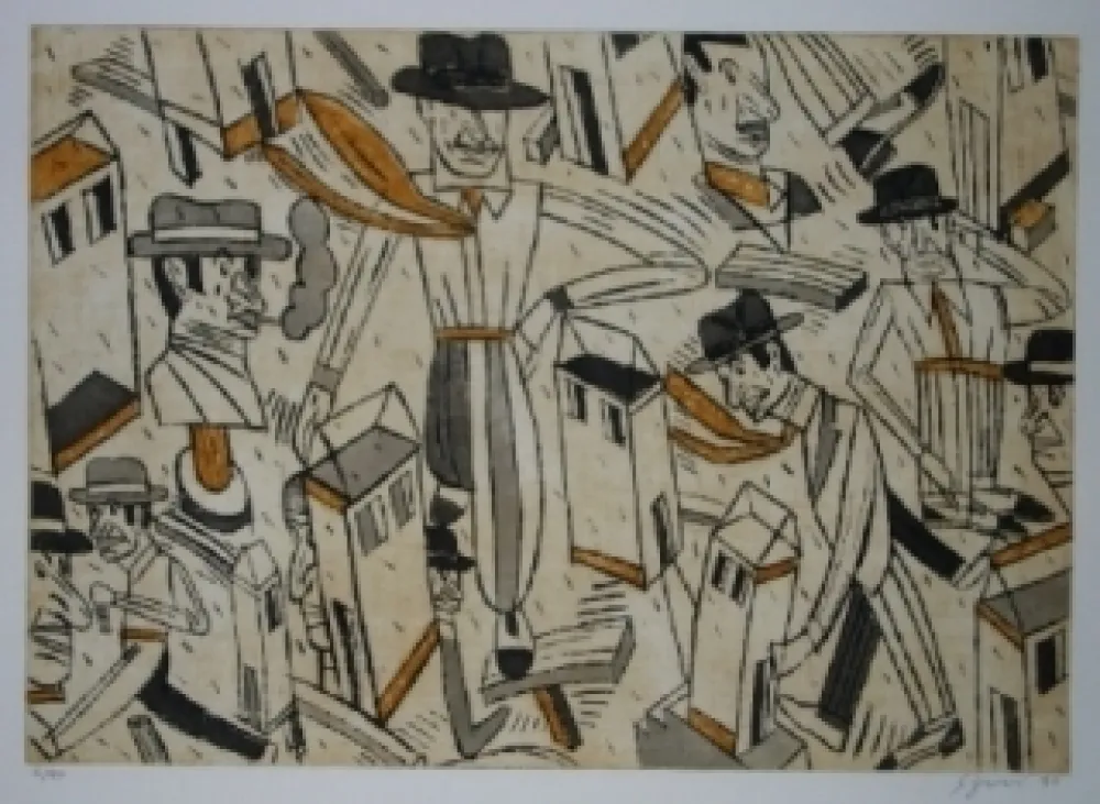 Офорт Segui - Sans titre