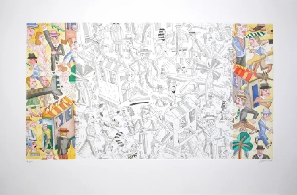 Офорт И Аквитанта Segui - Touristes égarés