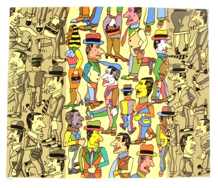 Сериграфия Segui - Un dia de Sol