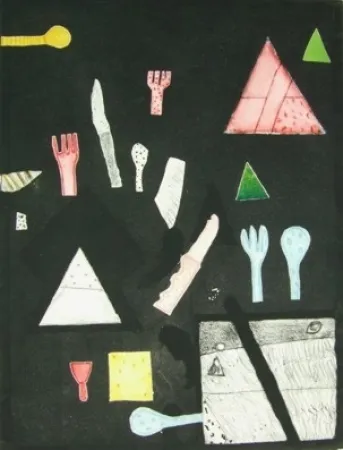 Акватинта Selden - Senza titolo