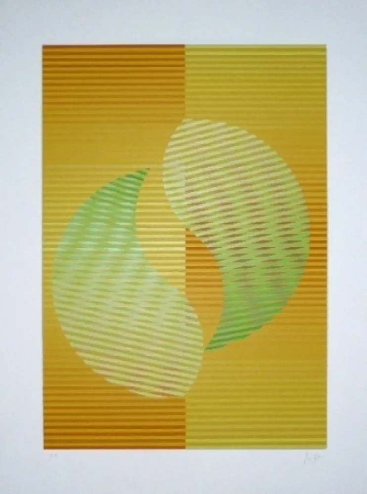 Сериграфия Sempere - Composition 2