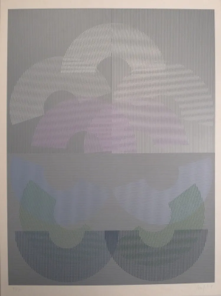 Сериграфия Sempere - Sin título