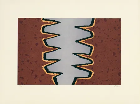 Литография Serrano - Diálogo de contrarios