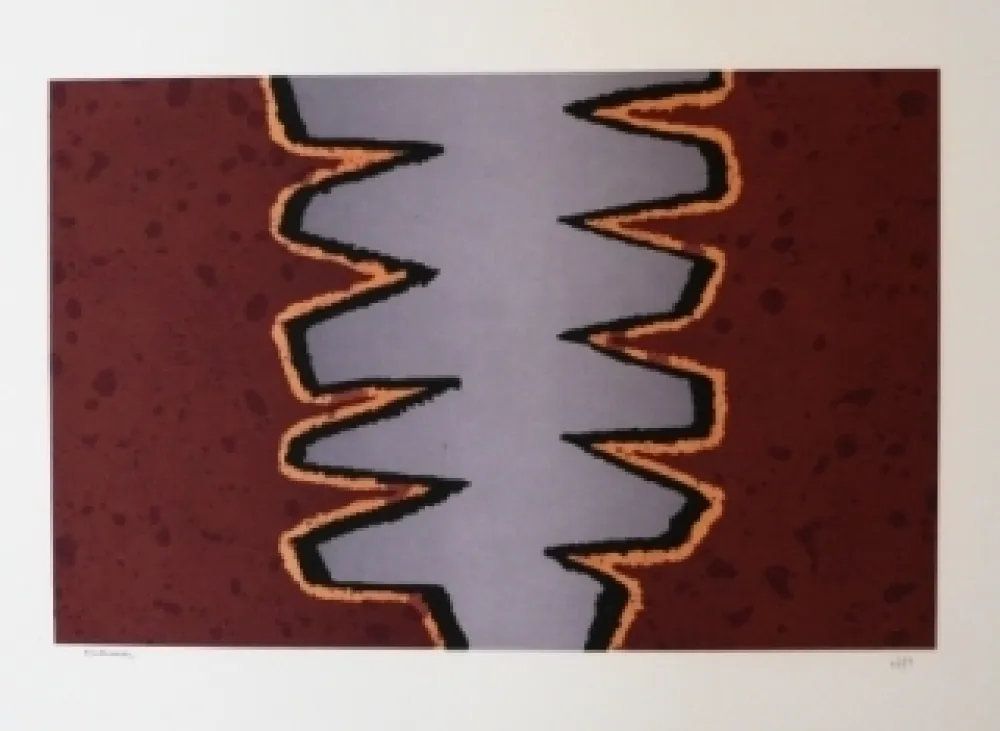 Литография Serrano - Dialogo de contrarios