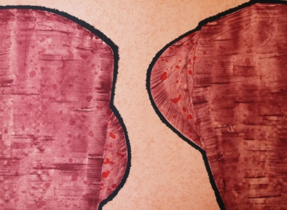 Литография Serrano - Dialogue