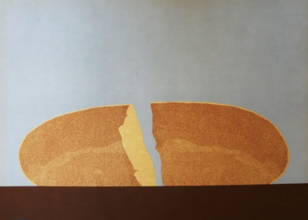 Литография Serrano - Pan en azul