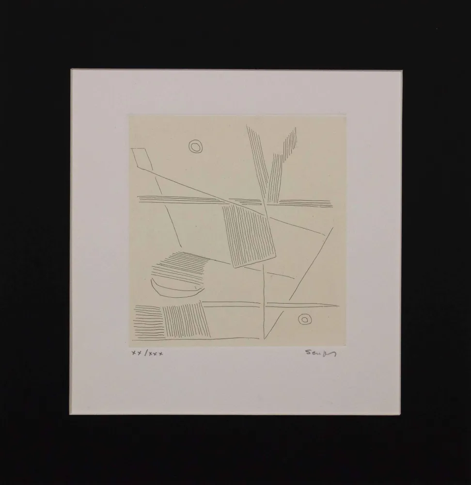 Офорт Seuphor - Ora di noi