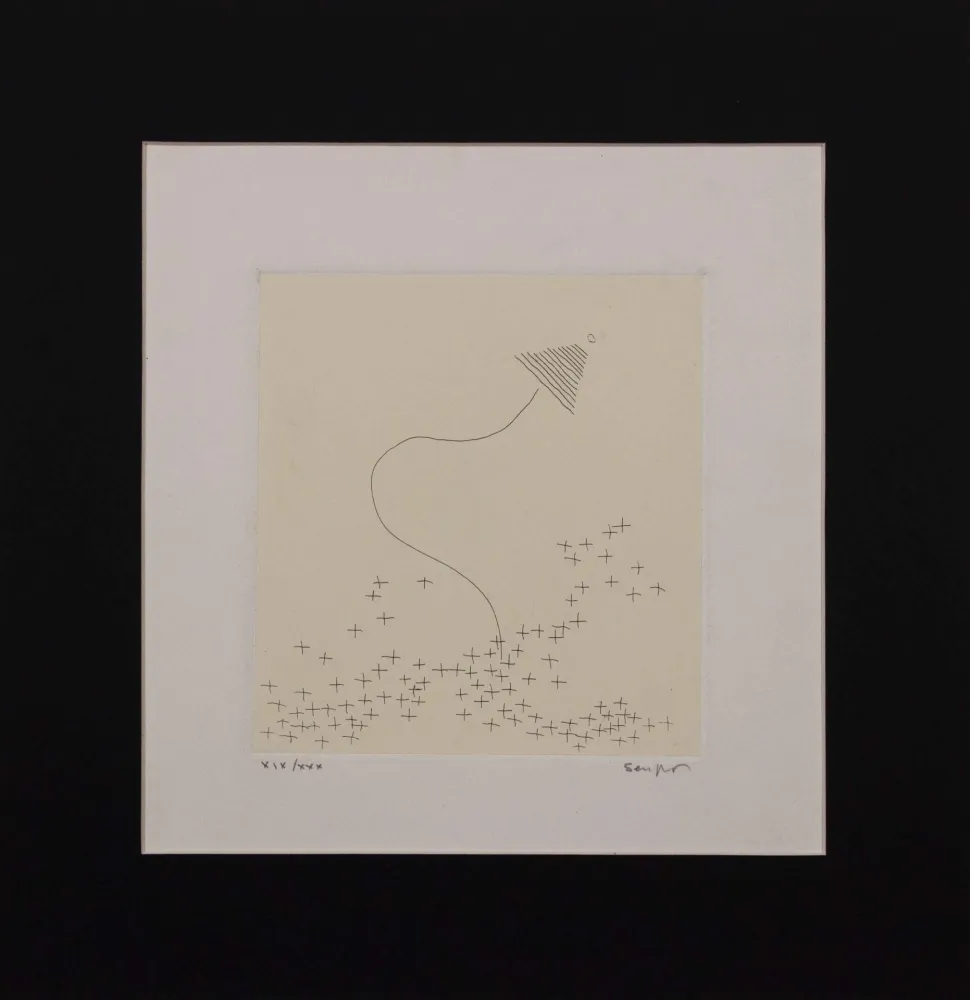 Офорт Seuphor - Ora di noi