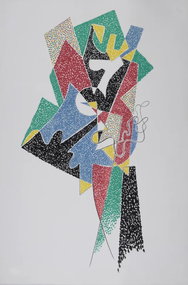 Литография Severini - Abstract Composition