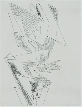 Офорт Severini - Composizione