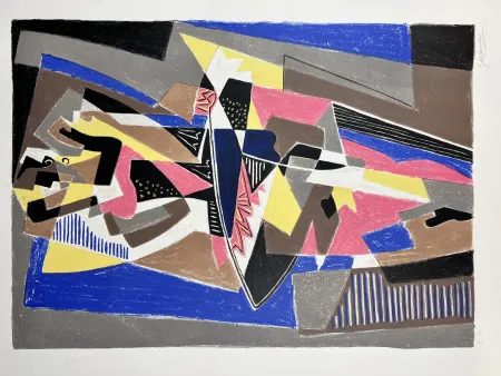 Литография Severini - LE DANSEUSE