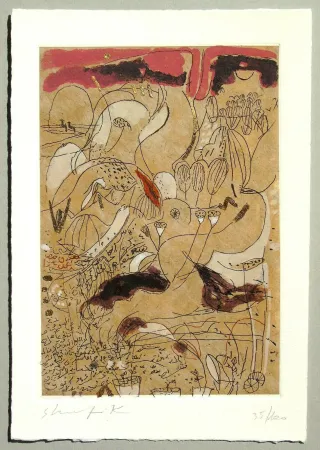 Акватинта Shafik - Senza titolo