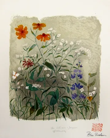 Литография Shahn - From the Rainer Maria Rilke Portfolio, 