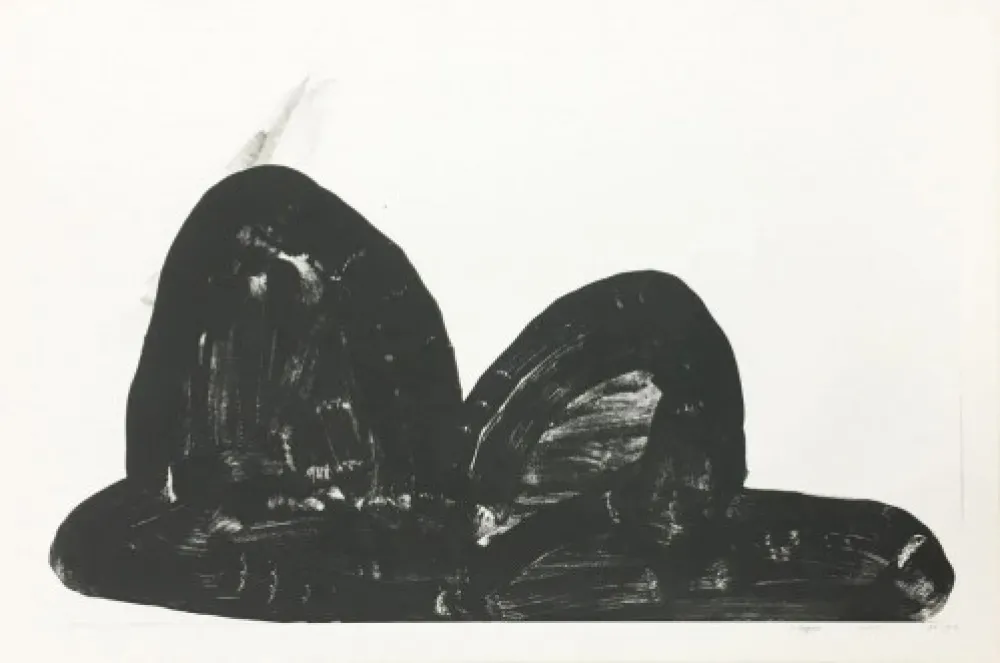 Офорт И Аквитанта Shapiro - Untitled 1980-1982 II