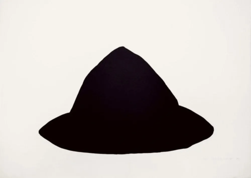 Литография Shapiro - Untitled (Blue/Black)