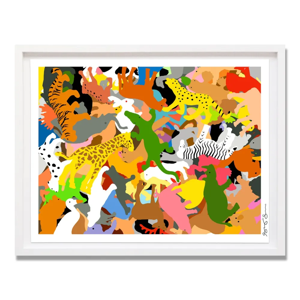 Сериграфия Shelby And Sandy - Animal Toys