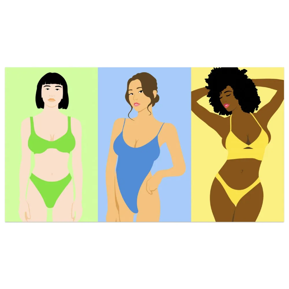 Сериграфия Shelby And Sandy - Bikini Girls #1